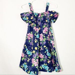 Forever Me Floral Ruffle Off Shoulder Dress